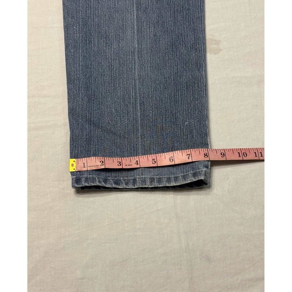 Gloria Vanderbilt Amanda Jeans Womens 16 Average Blue Straight Leg Medium Wash